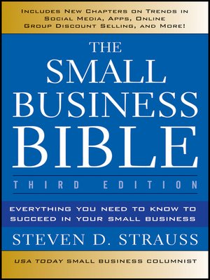 cover image of The Small Business Bible